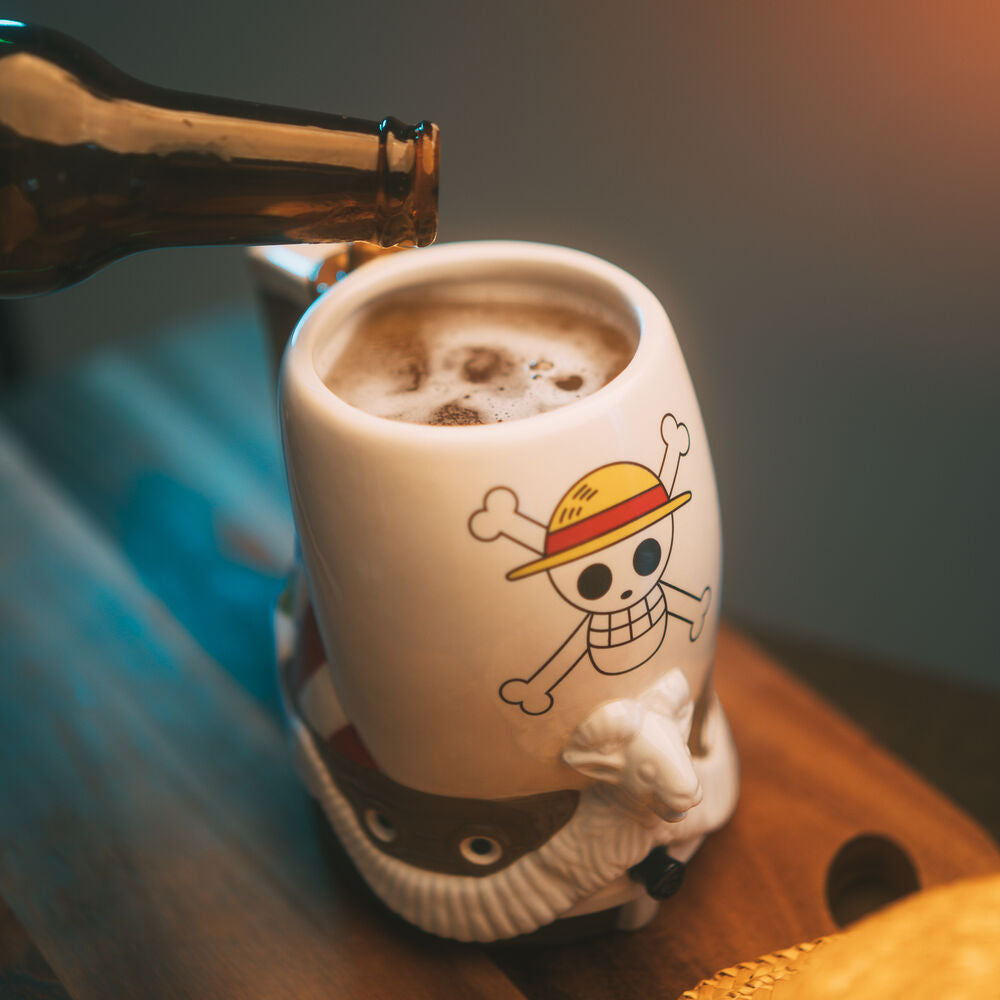 One Piece Going Merry Jug 750ml - Handmålad och Dekorerad
