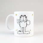 Garfield Mug 350ml – Keramisk Mugg med Klassisk Design