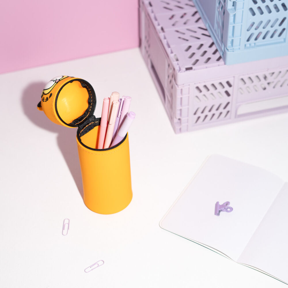 Garfield 3D Pennfodral - Mjuk och Hållbar Förvaring