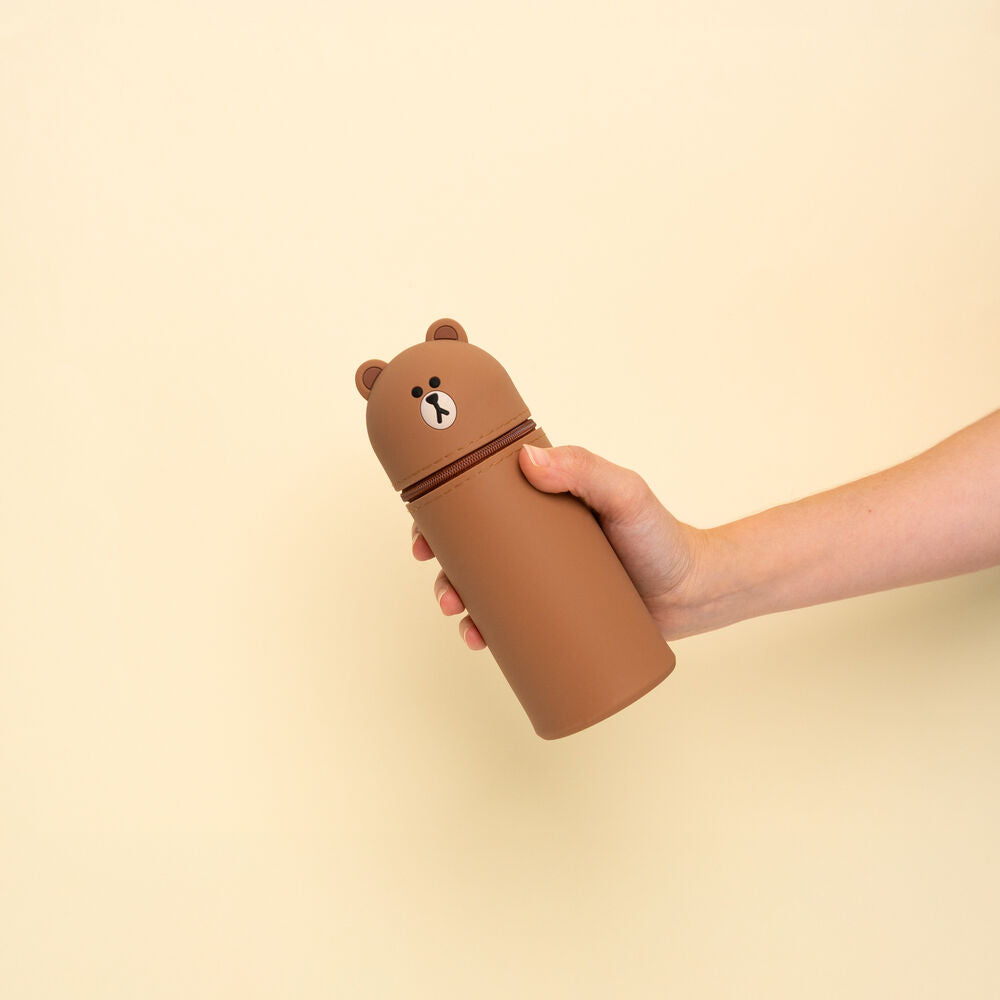 Line Friends Brown 3D Pennfodral