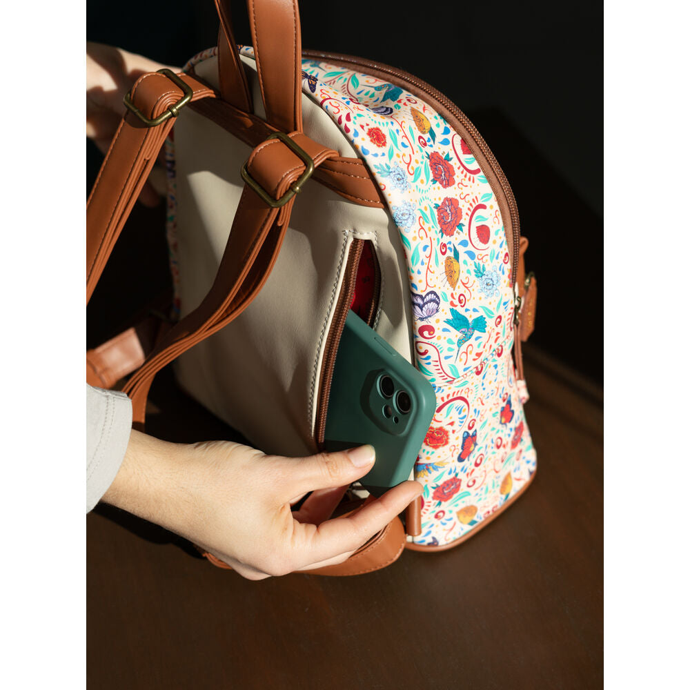 Frida Kahlo Long Live Life Ryggsäck 27cm