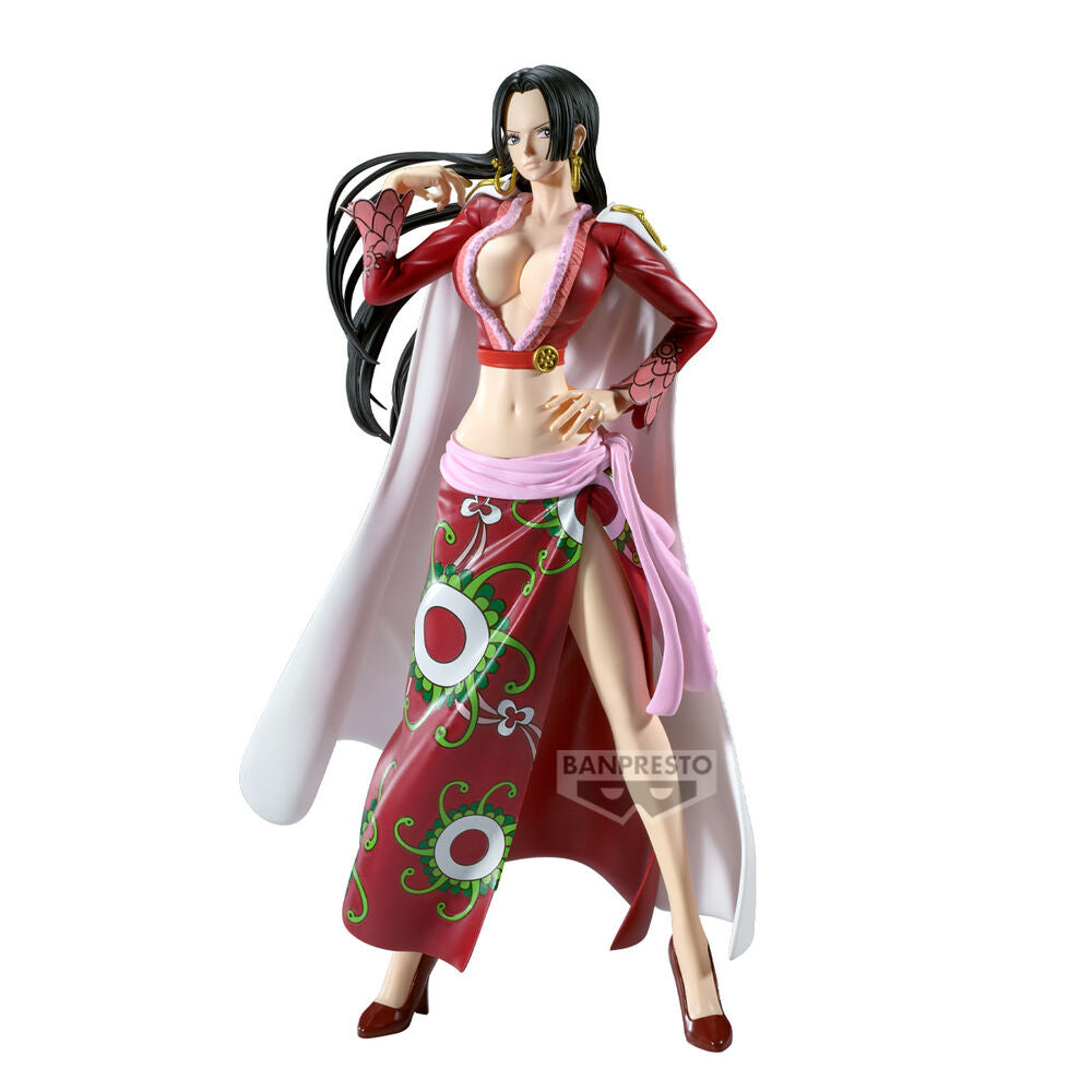 One Piece Boa Hancock Grandista Figur 28cm – Samlarfigur av Hög Kvalitet
