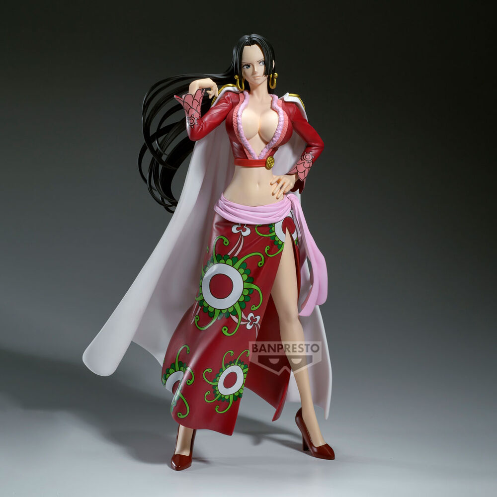 One Piece Boa Hancock Grandista Figur 28cm – Samlarfigur av Hög Kvalitet