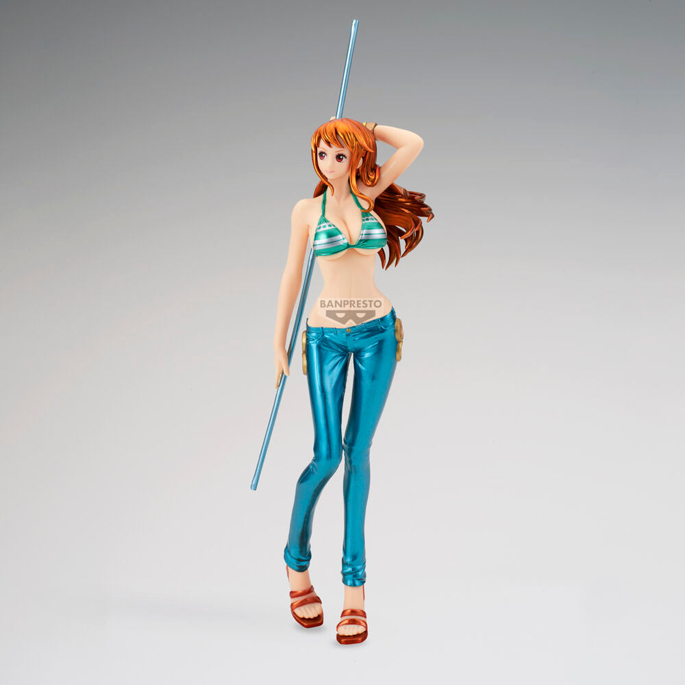 One Piece Nami ver.A Glitter & Glamorous figur 27 cm