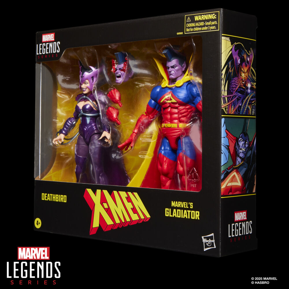 Marvel Legends Series X-Men Deathbird & Marvel's Gladiator 2-pack 15 cm