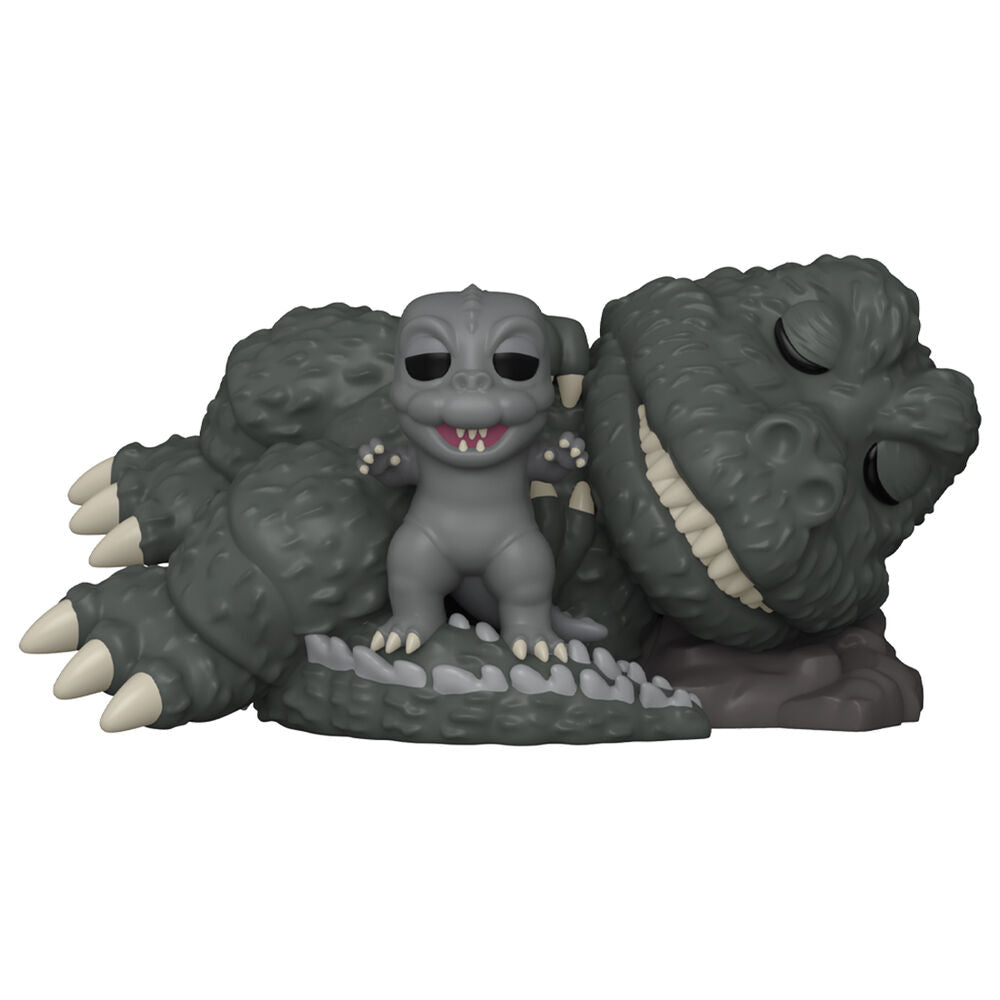POP Figur Super Godzilla Sleeping Godzilla med Minilla