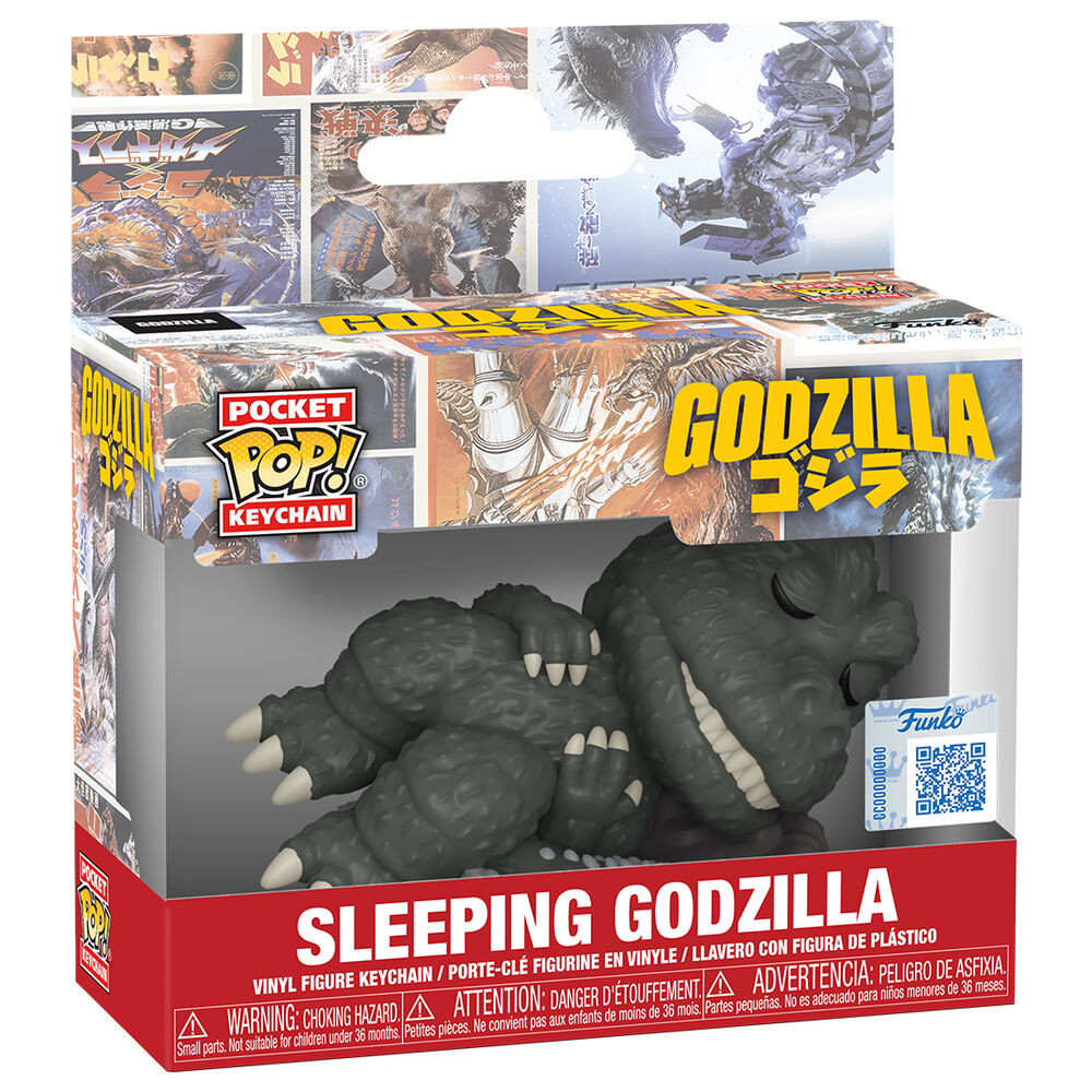 Pocket POP Nyckelring Godzilla Sleeping Godzilla Exclusive