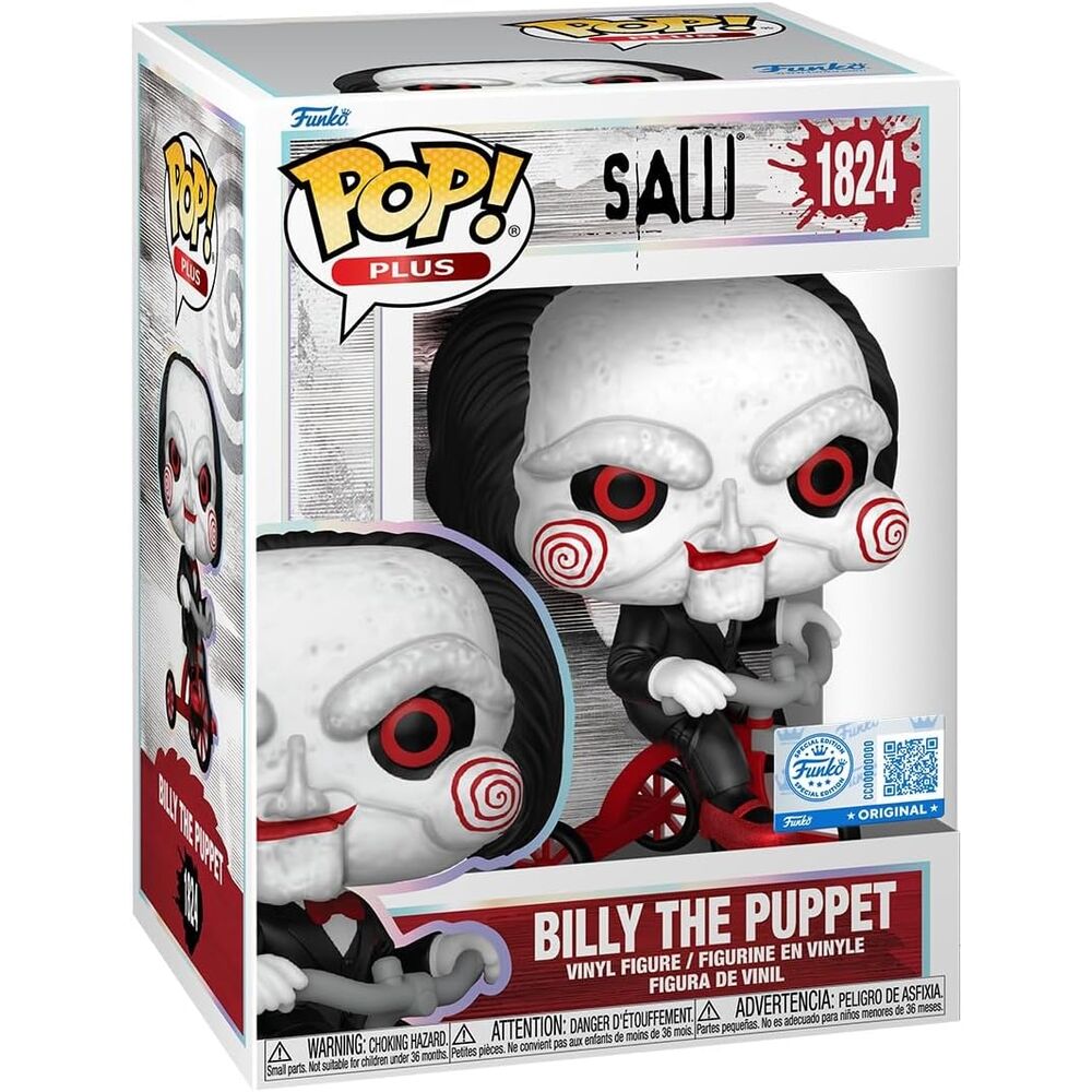 Funko POP Figur Plus Saw Billy på Trike - Exklusiv