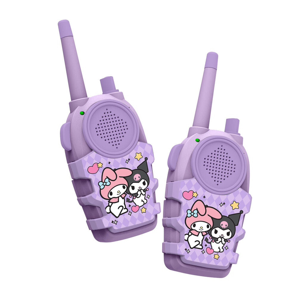 Hello Kitty Kuromi Set Walkie Talkie