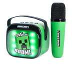 Minecraft LED Karaoke Högtalare och Mikrofon