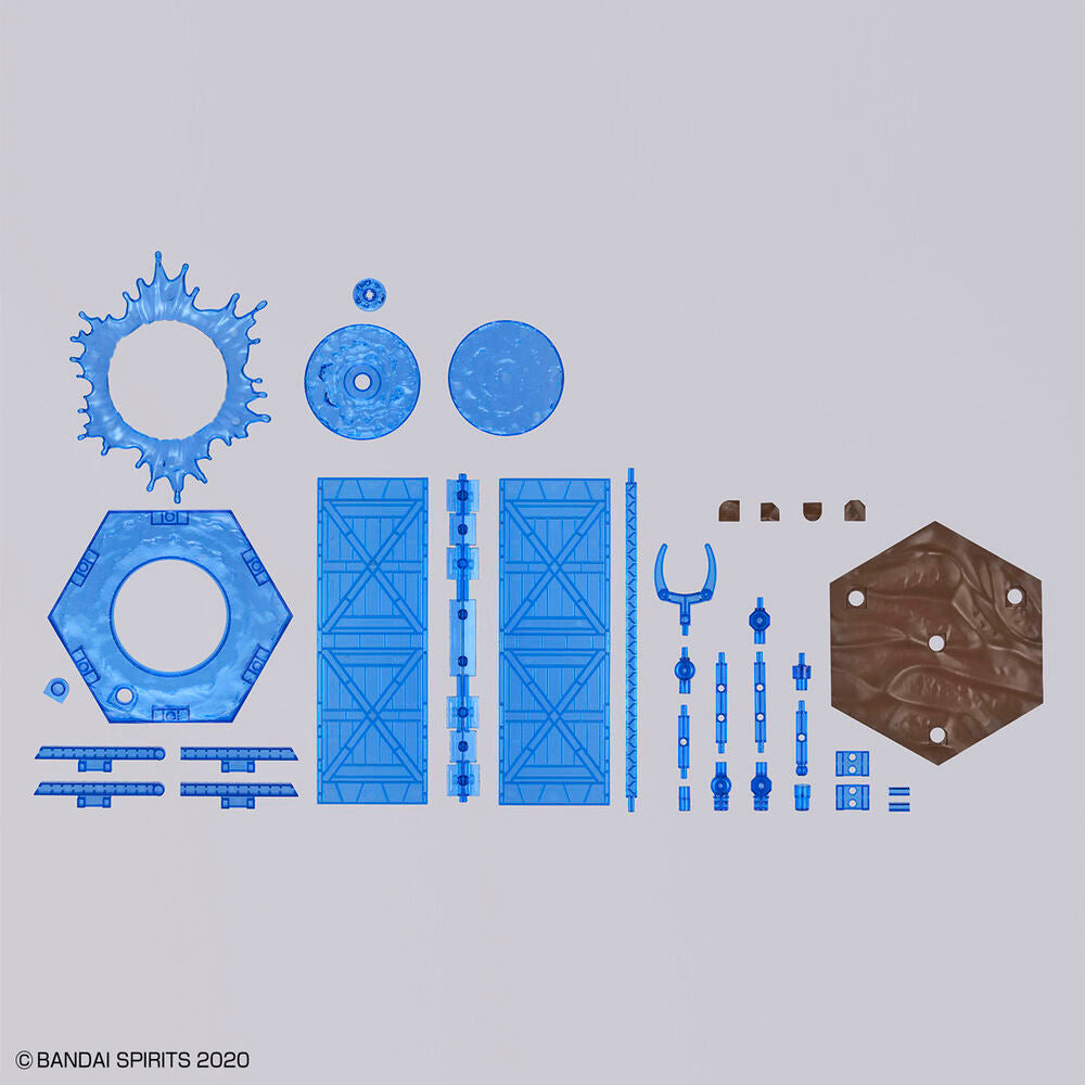 Anpassad Scen Display Bas Vattenfält Ver.