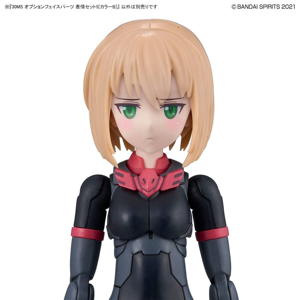 30MS Valfria Ansiktsdelar Set - 5 Färger B