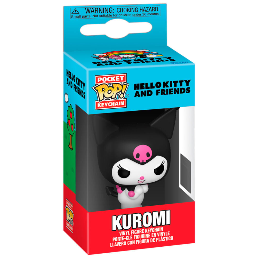 Pocket POP Nyckelring Hello Kitty och Vänner Kuromi