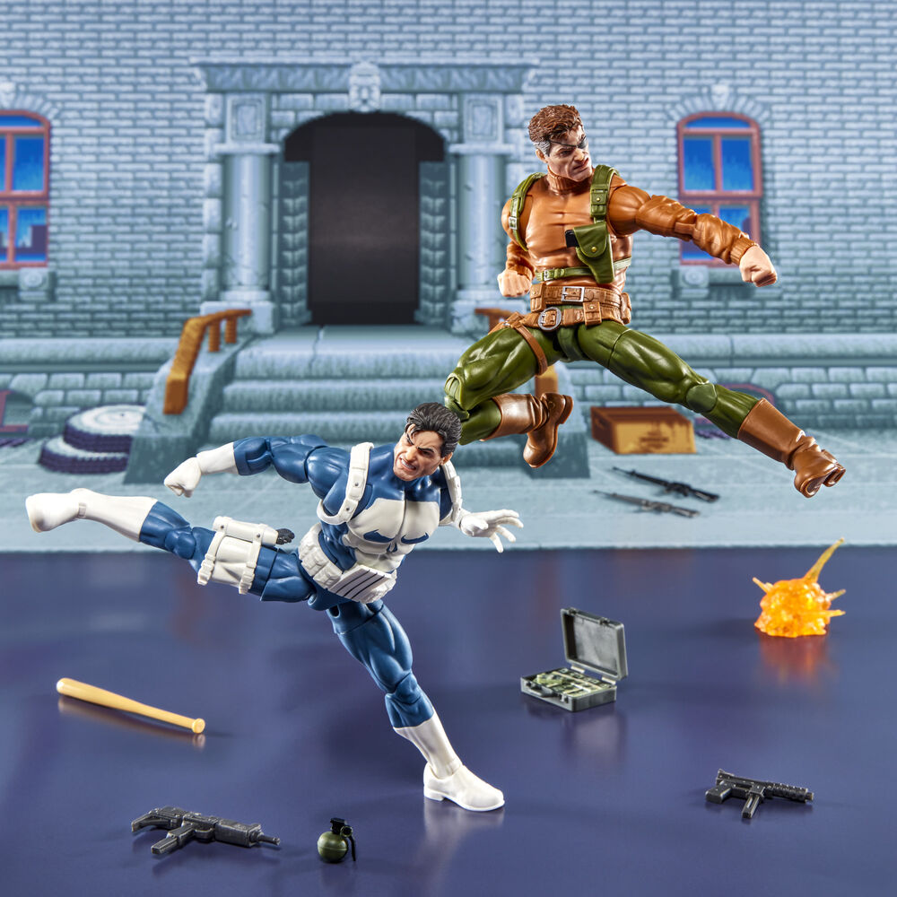 Marvel Legends Series Gamerverse The Punisher & Nick Fury Figurpaket