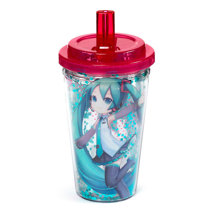 Hatsune Miku Tumbler 500ml – Hållbar och Stilig