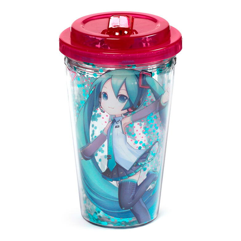 Hatsune Miku Tumbler 500ml – Hållbar och Stilig