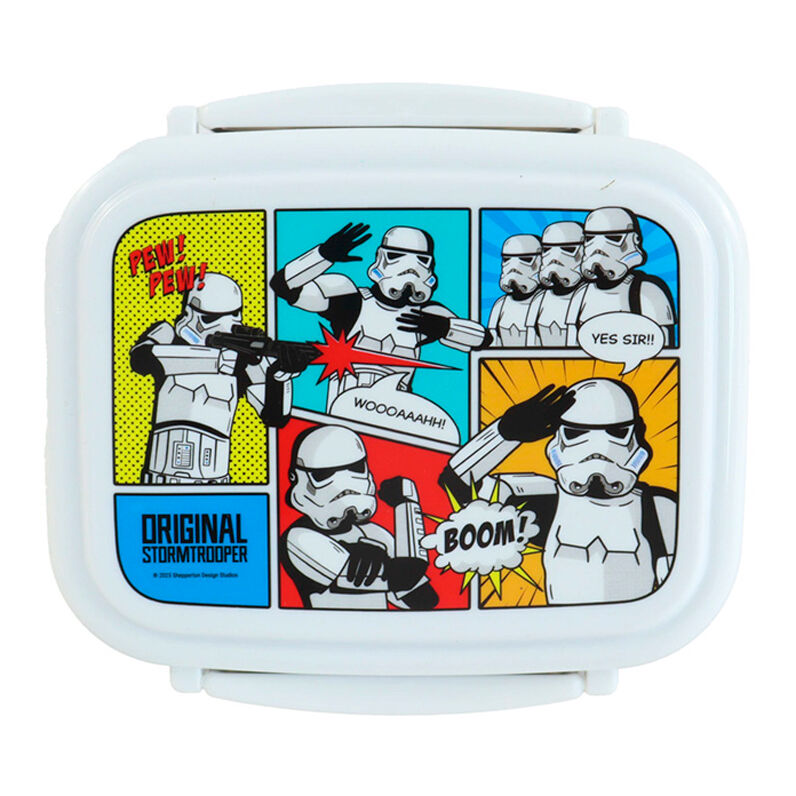 Star Wars Imperial Stormtrooper Lunch Box med Bestick