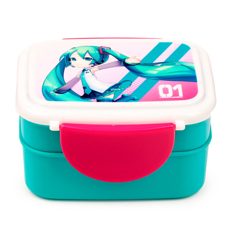 Hatsune Miku Matlåda med Bestick