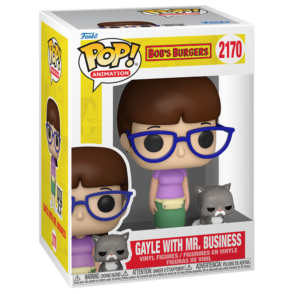 POP Figure Bob's Burgers Gayle med Mr. Business