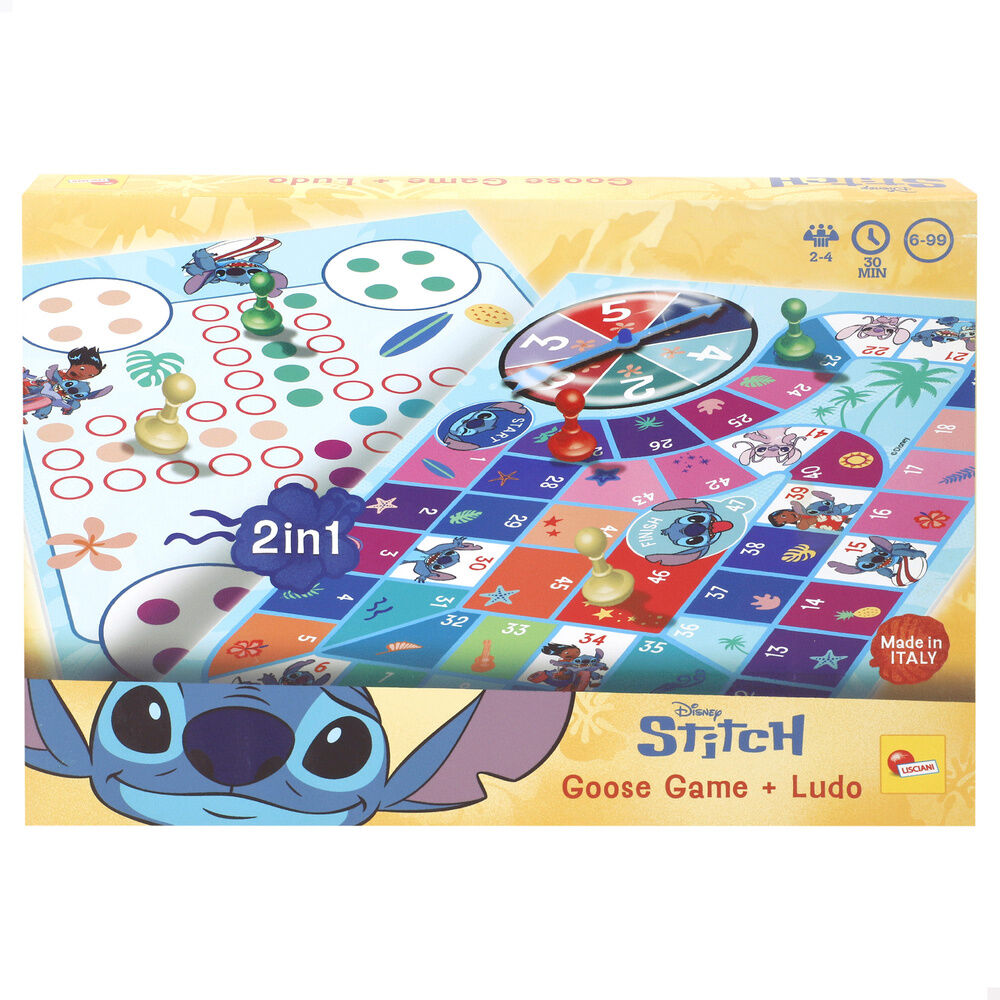 Disney Stitch Parchis och Gåsamatch