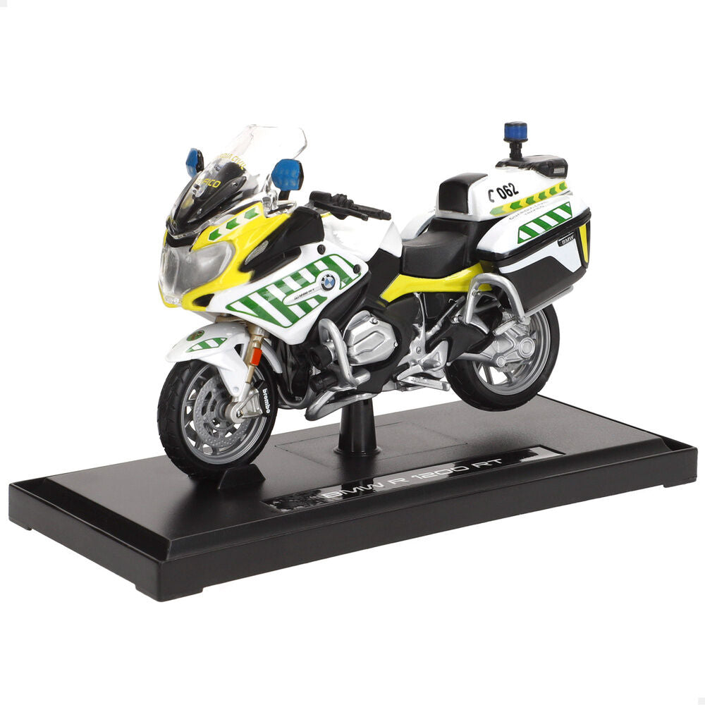 BMW R 1200 Civil Guard Motorcykel i Metall 1:18