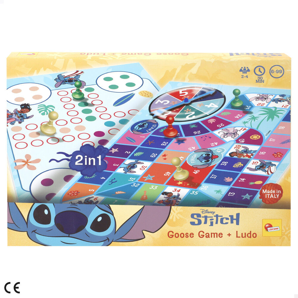 Disney Stitch Parchis och Gåsamatch