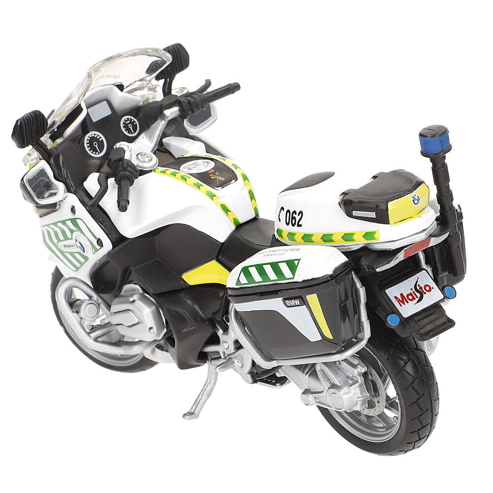 BMW R 1200 Civil Guard Motorcykel i Metall 1:18