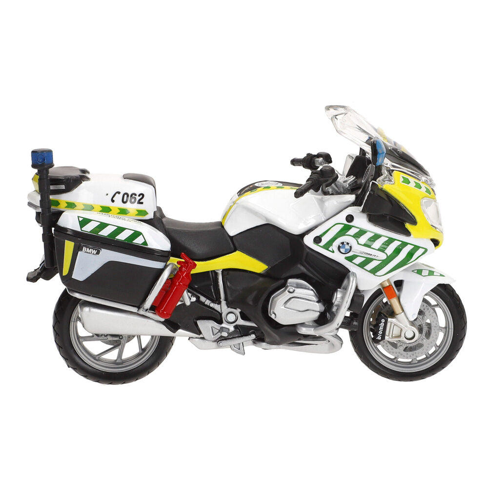 BMW R 1200 Civil Guard Motorcykel i Metall 1:18