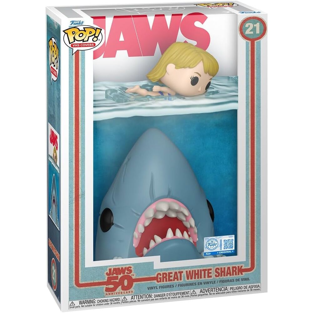 POP Figur Comic Cover Jaws Great White Shark Exclusive