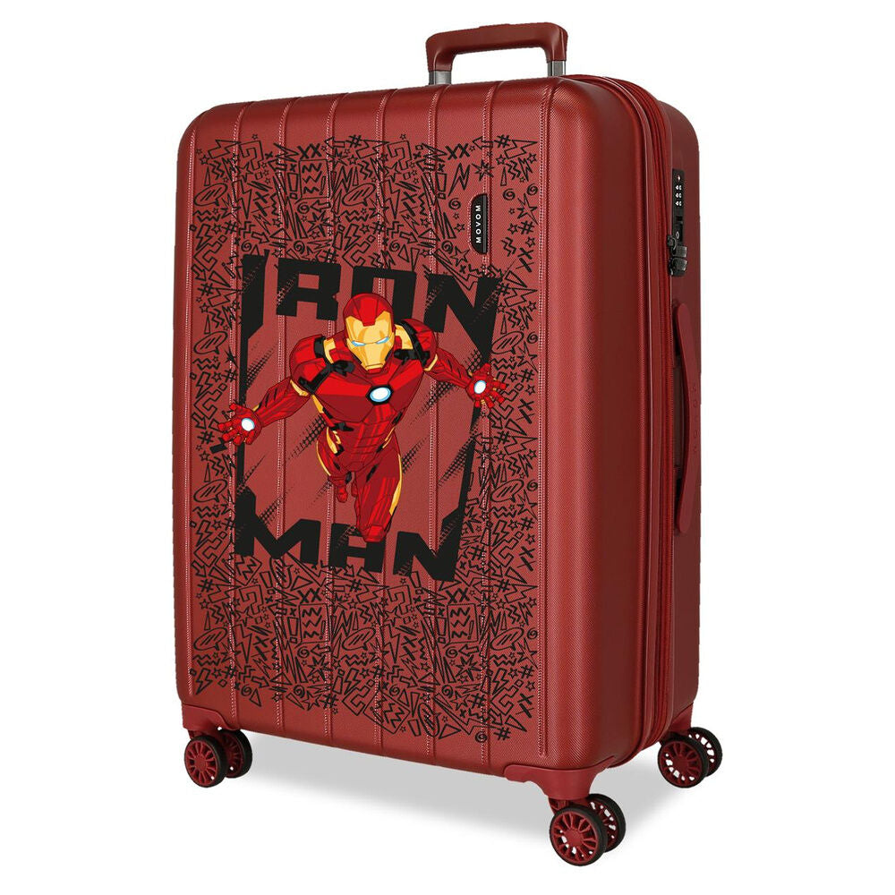 Marvel Iron Man Hero ABS Ryggsäck med Hjul suitcase 65cm