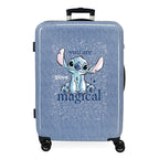 Disney Stitch You Are Magical ABS Ryggsäck med Hjul suitcase 65cm
