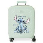 Disney Stitch You Are Magical Expandable ABS Ryggsäck med Hjul suitcase 55cm