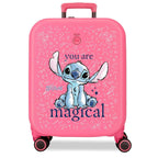 Disney Stitch You Are Magical ABS Ryggsäck med Hjul suitcase 55cm