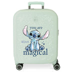 Disney Stitch You Are Magical ABS Ryggsäck med Hjul suitcase 55cm