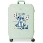 Disney Stitch You Are Magical ABS Ryggsäck med Hjul suitcase 70cm