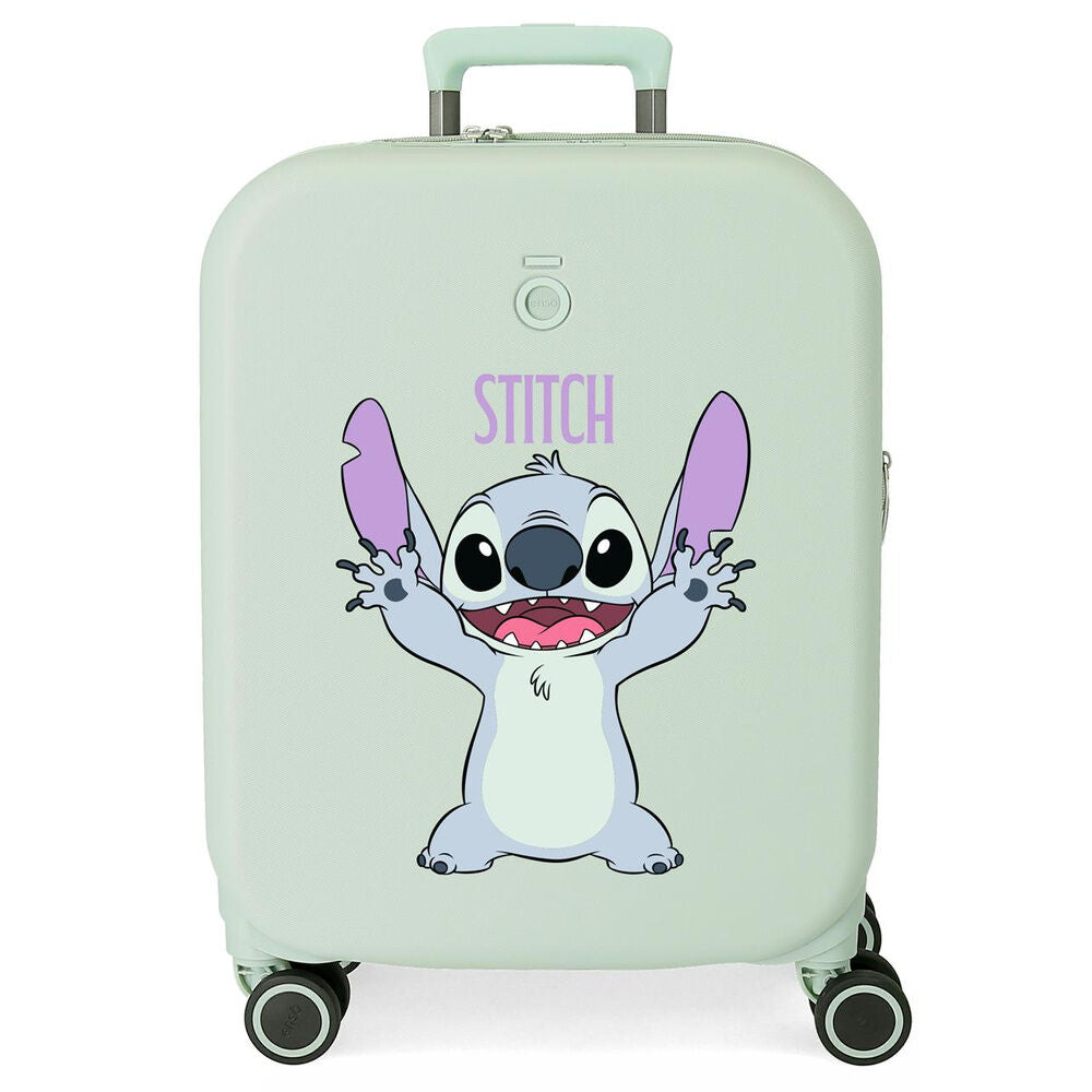 Disney Stitch Playful ABS Ryggsäck med Hjul suitcase 55cm