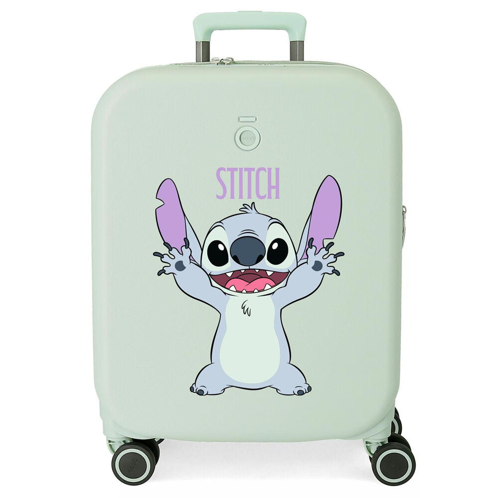 Disney Stitch Playful ABS Ryggsäck med Hjul suitcase 55cm