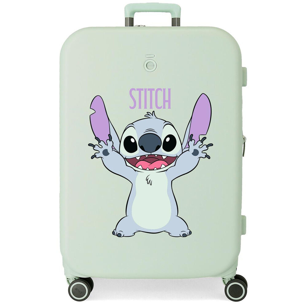 Disney Stitch Playful ABS Ryggsäck med Hjul suitcase 70cm