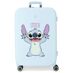 Disney Stitch Playful ABS Ryggsäck med Hjul suitcase 70cm