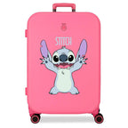 Disney Stitch Playful ABS Ryggsäck med Hjul suitcase 70cm