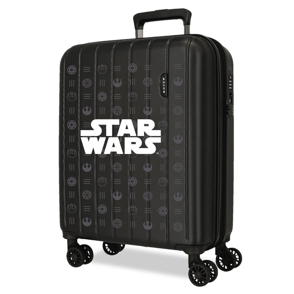 Star Wars Black ABS Ryggsäck med Hjul suitcase 55cm