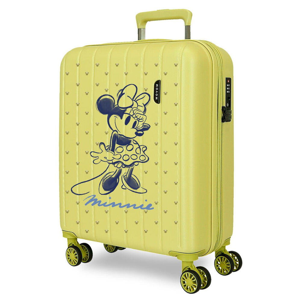 Disney Minnie Line ABS Ryggsäck med Hjul suitcase 55cm