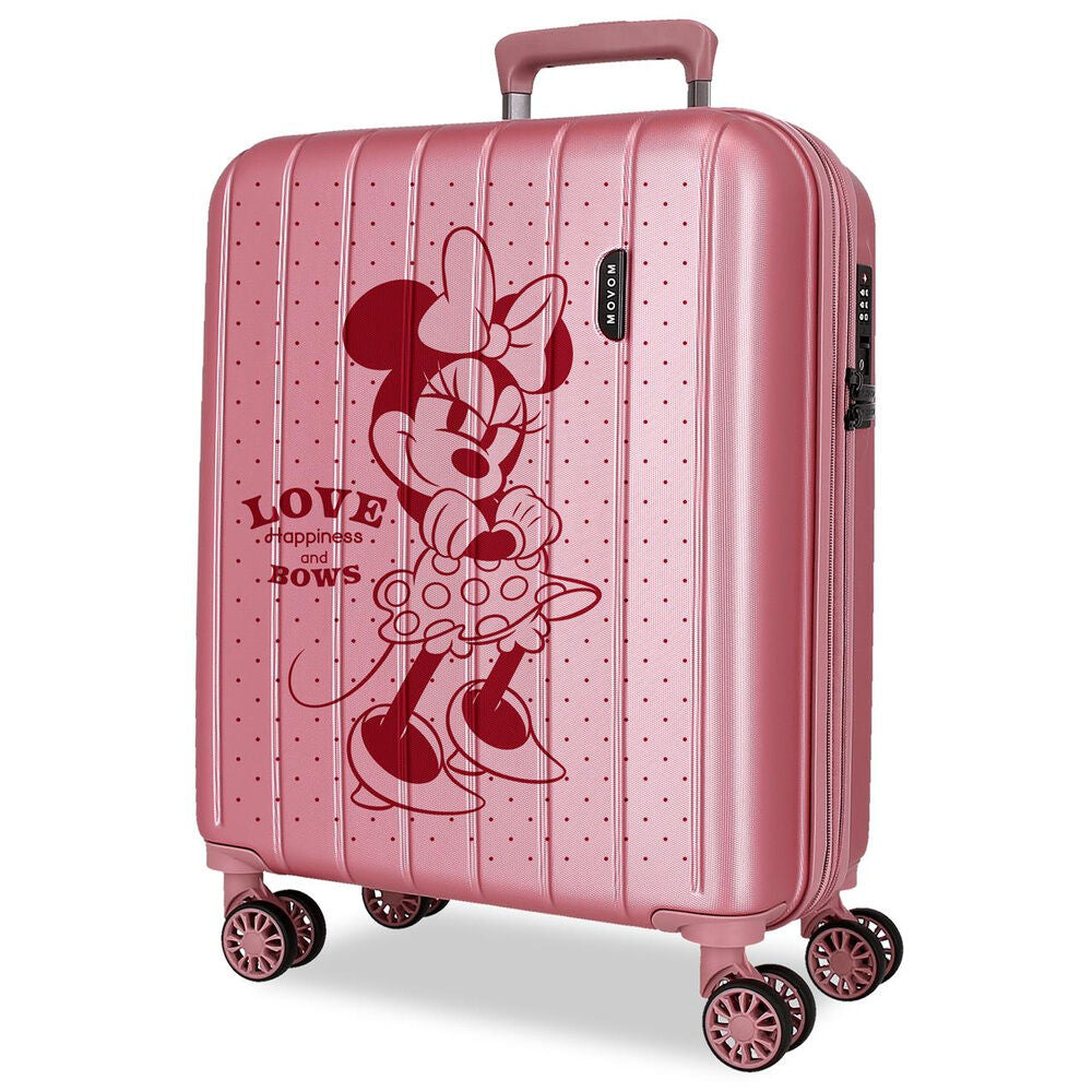 Disney Minnie Love ABS Ryggsäck med Hjul suitcase 55cm