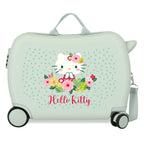 Hello Kitty Floral ABS Ryggsäck med Hjul suitcase 50cm