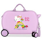 Hello Kitty Always Fun With Friends ABS Ryggsäck med Hjul suitcase 45cm