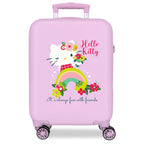 Hello Kitty Always Fun With Friends ABS Ryggsäck med Hjul suitcase 50cm