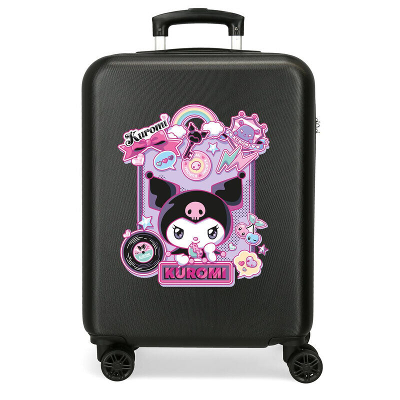 Hello Kitty Kuromi Wonder ABS Ryggsäck med Hjul suitcase 55cm