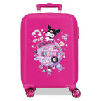 Hello Kitty Kuromi Around The World ABS Ryggsäck med Hjul suitcase 50cm