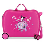 Hello Kitty Kuromi Around The World ABS Ryggsäck med Hjul suitcase 50cm