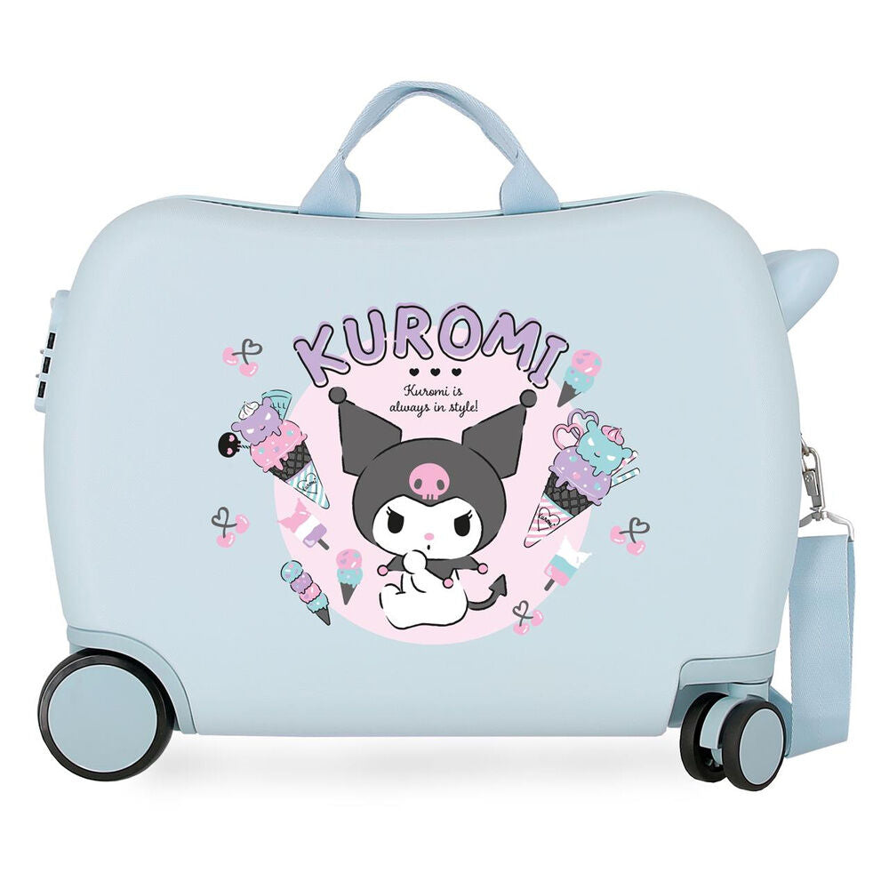 Hello Kitty Kuromi Always In Style ABS Ryggsäck med Hjul suitcase 50cm